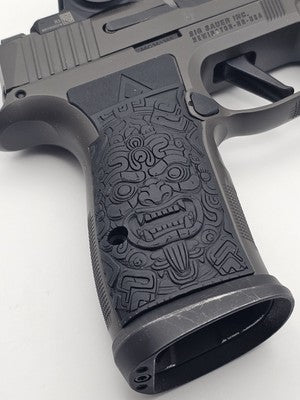 Sig Sauer P365 AXG Legion Grips Increased/Standard Thickness - Aztec