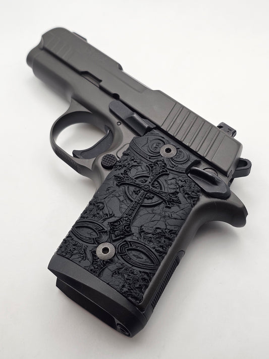 Sig Sauer P938 Legion Grips - Cross