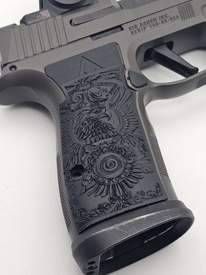 Sig Sauer P365 AXG Legion Grips Increased/Standard Thickness - Eagle