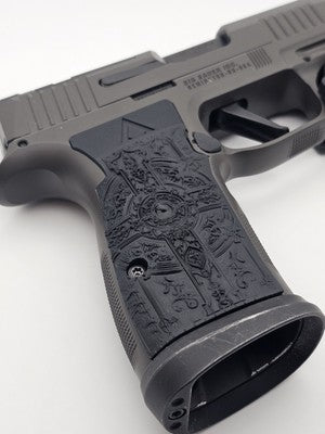 Sig Sauer P365 AXG Legion Grips Increased/Standard Thickness - Cross III