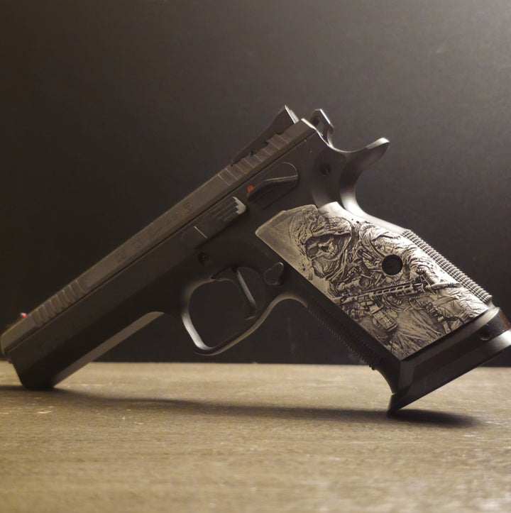 CZ TS 2 Pistol Grips - Ghost LTD