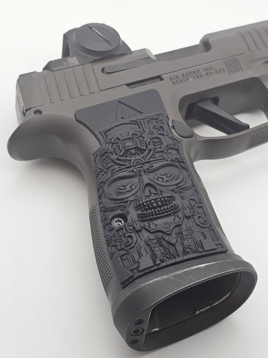 Sig Sauer P365 AXG Legion Grips - Aztec Skull