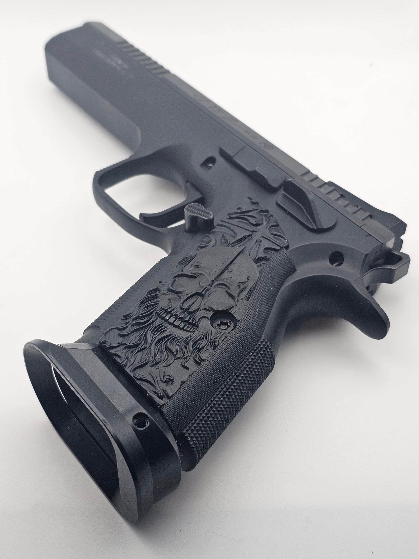 CZ TS 2 Pistol Grips -  Skull