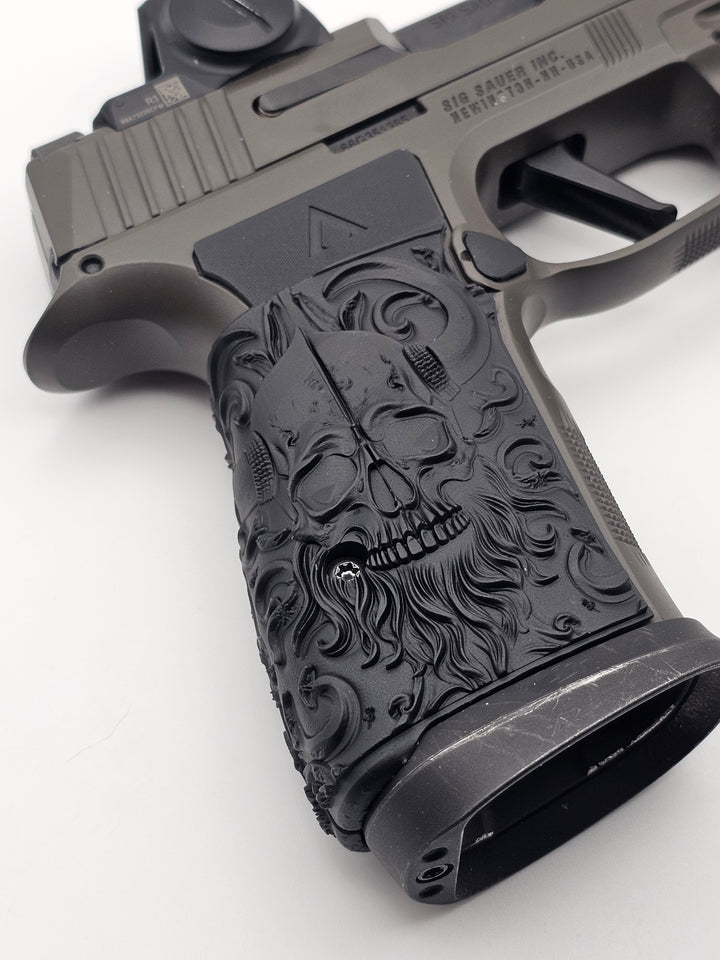 P365 AXG Legion Pistol Grips - Fatboy II - Skull