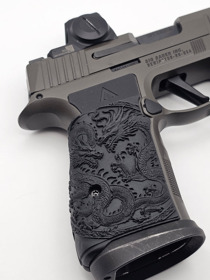 P365 AXG Legion Pistol Grips - Fatboy II - Dragon