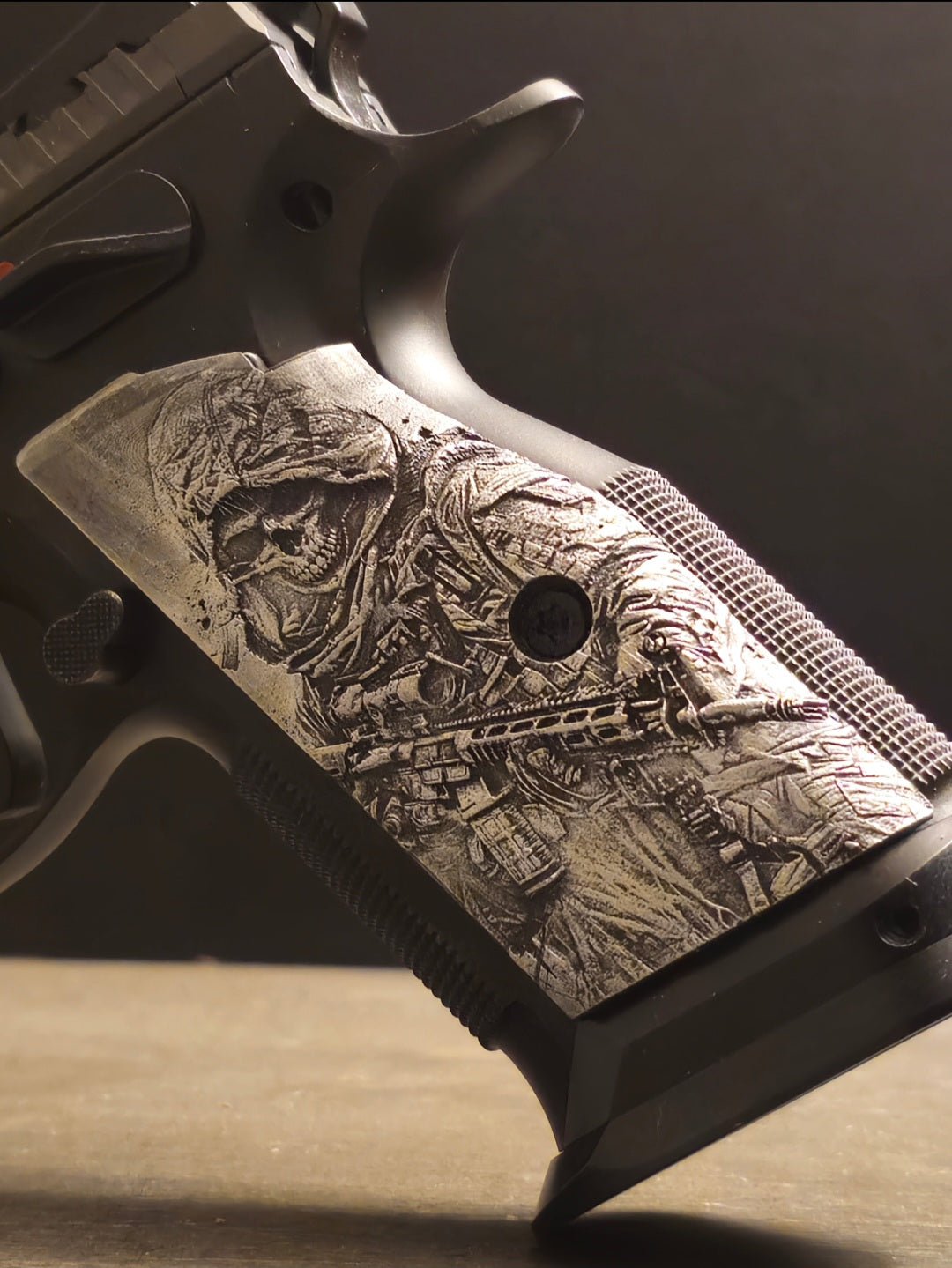 CZ TS 2 Pistol Grips - Ghost LTD