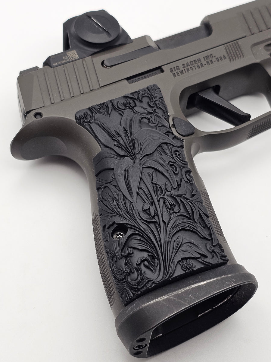 Custom P365 AXG Legion Grips | Artistry & Performance - Lambda