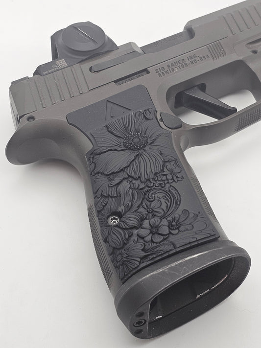 Sig Sauer P365 AXG Legion Grips - Flower