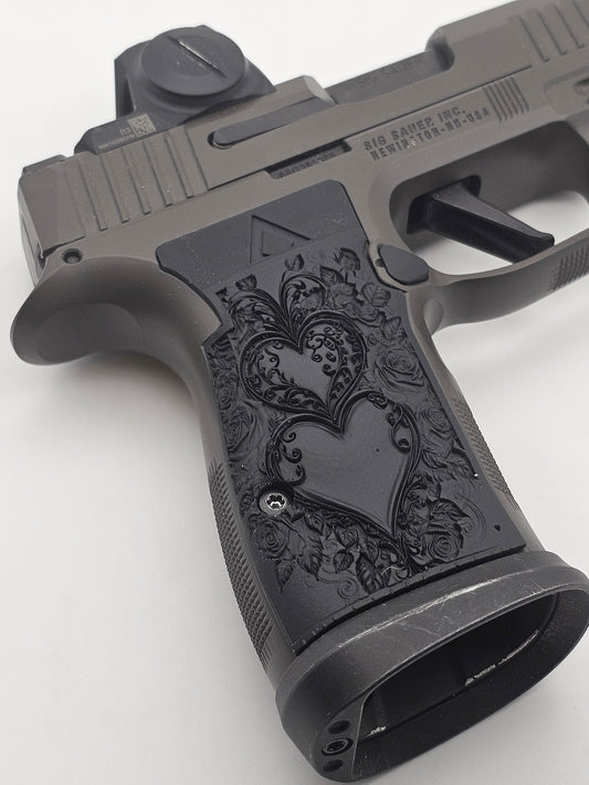 Sig Sauer P365 AXG Legion Grips - Heart III