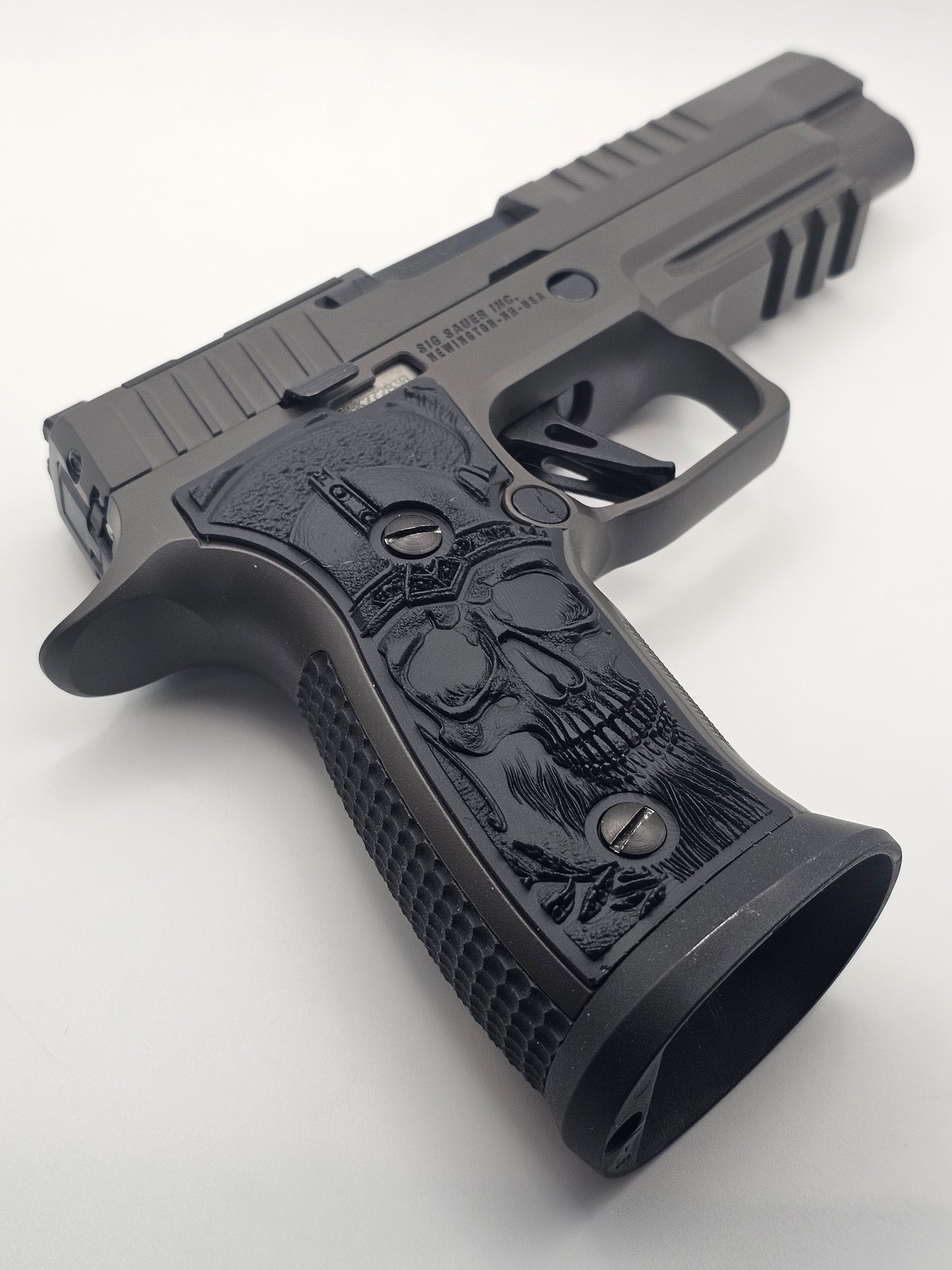 P320 AXG Legion Pistol Grips - Skull