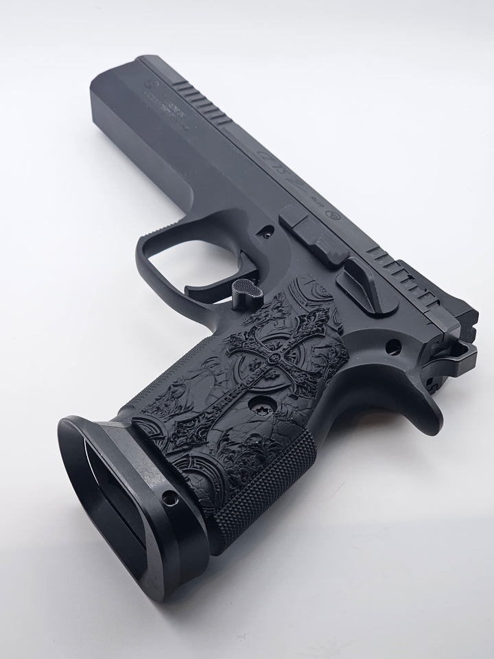CZ TS 2 Pistol Grips -  Cross