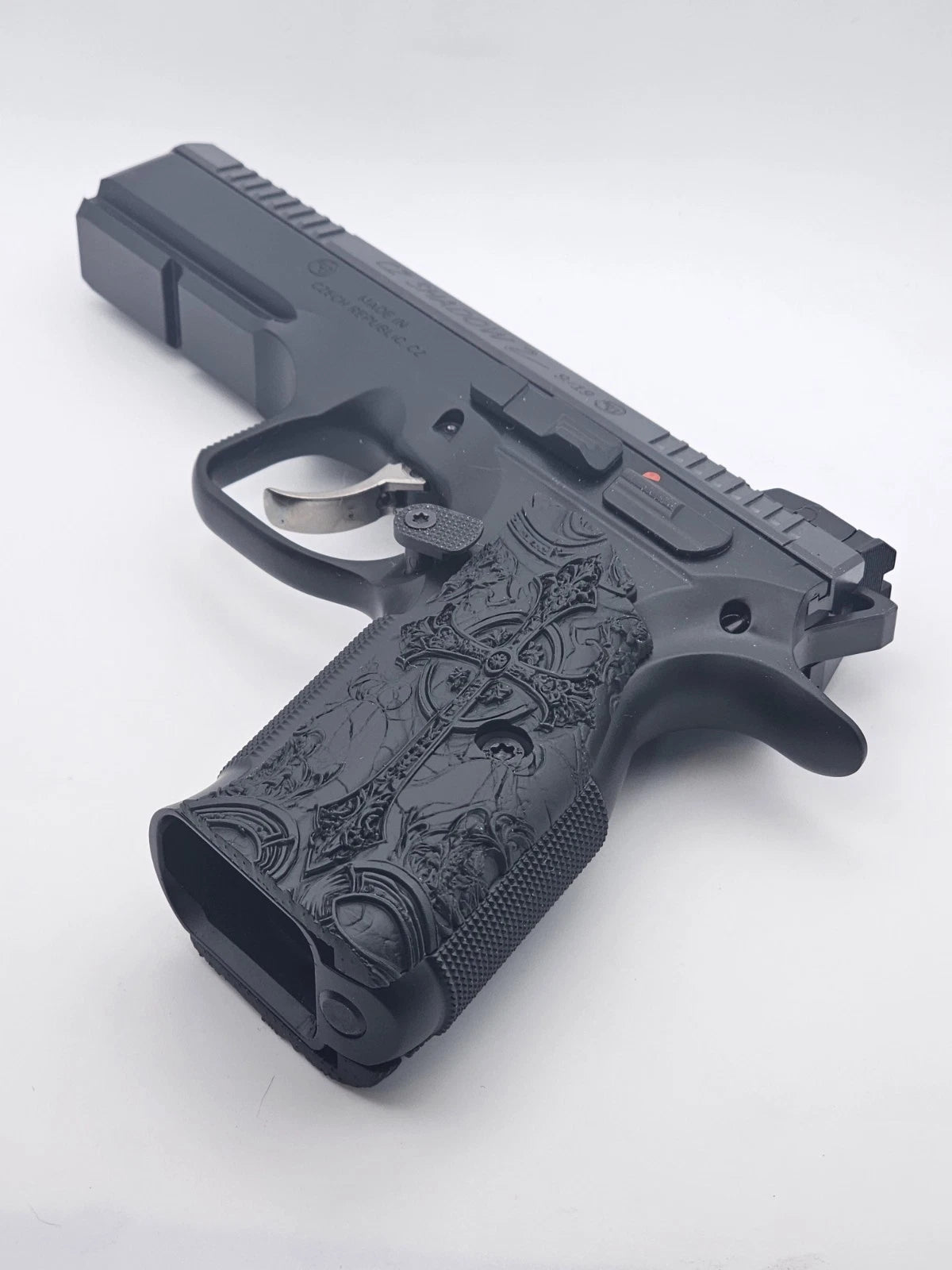 CZ Shadow 2 Pistol Grips - Thicker - Cross